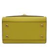 Underneath View Of The Green Small Leather Shoulder Bag