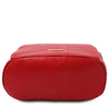 Underneath View Of The Lipstick Red Ladies Backpack