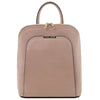 Front View Of The Nude Womens Leather Backpack