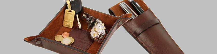 Leather Desk Accessories With Style