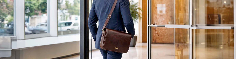 Laptop Bags Premium Leather Style