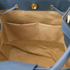 Internal Pocket View Of The Azure Bucket Handbag
