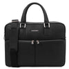 Front View Of The Black Business Laptop Bag