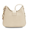Rear View Of The Beige Evening Bag