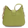 Rear View Of The Green Evening Bag