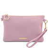 Front View Of The Ballet Pink Clutch