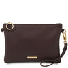 Front View Of The Chocolate Clutch