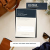 Complete Travel Planner and Packing Bundle - Digital PDF with stylish layout and travel accessories.