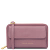Crossbody Phone Wallet for Women in lilac with a secure closure and stylish strap.