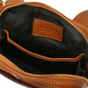 Internal Compartment View Of The Natural Crossbody Bag Mens