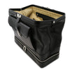 Open Compartment View Of The Black Dr Bag