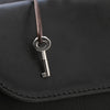 Close Up Key View Of The Black Dr Bag