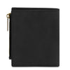 Rear View Of The Black Exclusive Leather Wallet