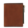 Front View Of The Brown Exclusive Leather Wallet