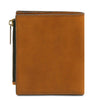 Rear View Of The Natural Exclusive Leather Wallet