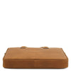 Underneath View Of The Natural Executive Leather Briefcase