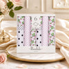 Ladies Handkerchief Floral and Dot 6 Pack, featuring floral and polka dot designs, elegant gift box for women.