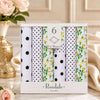 Ladies Handkerchief Floral and Dot 6 Pack in elegant box with floral and polka dot designs for women.