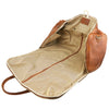 Internal Angled View Of The Natural Garment Travel Bag
