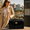 Leather Gladstone Bag Madrid On Trend