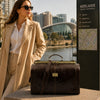 Leather Gladstone Bag Madrid On Trend