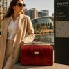 Leather Gladstone Bag Madrid On Trend