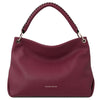 Front View Of The Bordeaux Handbag For Ladies