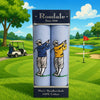 Hankies Golfer Design gift box with two cotton hankies featuring golfers, perfect for gifts and special occasions.
