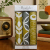 Hankies Retro 3 Pack Assorted featuring stylish 100% cotton handkerchiefs in modern patterns and colors.