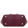 Underneath View Of The Bordeaux Italian Handbag