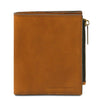 Front View Of The Natural Exclusive Leather Wallet That Makes Up The Natural Italian Leather Bag and Wallet Set