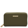 Front View Of The Forest Green Ladies Purse