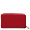 Rear View Of The Lipstick Red Ladies Purse