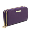 Angled View Of The Purple Ladies Purse