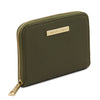 Angled View Of The Forest Green Ladies Wallet