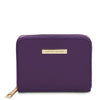 Front View Of The Purple Ladies Wallet
