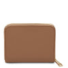 Rear View Of The Taupe Ladies Wallet
