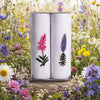 Ladies Handkerchief featuring wild flower embroidery in a beautiful nature setting.