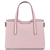 Rear View Of The Ballet Pink Ladies Small Leather Handbag