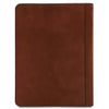 Rear View Of The Brown Leather Compendium