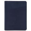 Front View Of The Dark Blue Leather Compendium