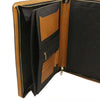 Internal Compartment View Of The Natural Leather Compendium