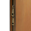 Zip Closure View Of The Natural Leather Document Case