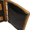 Internal Sleeve View Of The Natural Leather Document Case With Handle