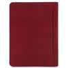 Rear View Of The Red Leather Document Case With Ring Binder