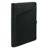 Angled View Of The Black Leather Document Holder