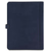 Rear View Of The Dark Blue Leather Document Holder