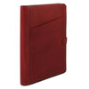 Angled View Of The Natural Leather Document Holder