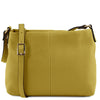 Front View Of The Green Leather Ladies Handbag