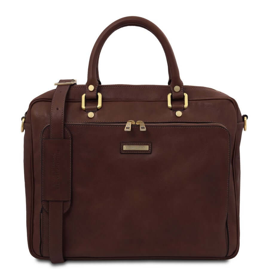 Tuscany Leather Treviso - Leather Laptop Briefcase